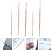5pc Spring Earpicks Wax Curette Set - Stainless Steel Ear Cleaner for Adults | Comfortable and Sturdy Earwax Remover with Simple End Design - Buy Online on SooperMarket.com