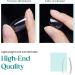 500Pcs Clear Short Ballerina False Nails Tips | Nail Glues for Acrylic & Dip Powder Nails | DIY Home Nail Art - Beetles - Buy Online on SooperMarket.com