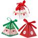 HOMSFOU 30pcs Box Party Favor Boxes Christmas Cookie Bags Christmas Container Christmas Treat Boxes Christmas Goodies Boxes Holiday Cardboard Boxes Xmas Gift Boxes Candy Packing Boxes - Buy Online on SooperMarket.com