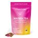 Pink Stork Nausea Relief Tea: 100% Organic Nausea Relief Tea Ginger Tea for Motion Sickness Digestion Nausea Relief for Women Women-Owned Ginger Peach 30 Cups