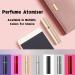 Brarios Perfumed Robber Refillable Travel Perfume Atomizer - 5ml Mini Portable Spray Bottle in Gray | Perfect On-the-Go Fragrance Solution - Buy Online on SooperMarket.com