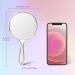 Hi.FANCY Mirror Handheld 1X & 3X Double Sided Makeup Mirror with Handle | Magnifying 11 * 20 cm | Handheld Mirror - Buy Online on SooperMarket.com