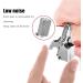 Manual Nose Hair Trimmer for Men - 360 Stainless Steel Ear & Nose Hair Clipper | No Battery No Pain Easy Use - Buy Online on SooperMarket.com