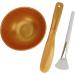 Convenient Mask Bowl Set with Brush Scraper Easy to Clean Multifunctional Facial Mask Bowl Set for Beauty Salon Spa Home Use - Buy Online on SooperMarket.com