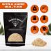 Presto Sales Almonds 16 oz - Fresh Raw Unblanched Almond Flour | KETO, PALEO & Vegan Friendly | Skin on, Premium Quality | Low Carb, High Protein Wheat Substitute for Baking | 1 lb Resealable Pouch - Buy Online on SooperMarket.com