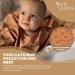 Yum Yum's Waterproof Silicone Baby Bibs with Long Sleeves | Coverall Bib for Infant Weaning | Panda Paws Design | 6-12 Months | Toddler Apron - Buy Online on SooperMarket.com