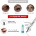 Rosarden Dark Brown Liquid Eyebrow Pencil - 3D Eyebrow Pen with 4 Forks, Quick Dry & Waterproof Formula for Precise Eyebrow Makeup - Ideal for Women, Men, Girls & Boys - Buy Online on SooperMarket.com
