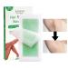 Lead Wax Strips for Women - 20 Durable Natural Hair Removal Sheets | Unisex Wax Paper for Body Arms Legs & Face - Buy Online on SooperMarket.com