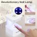 Modelones Nail Tips and Glue Gel Kit with Nail Lamp - 4 in 1 Upgraded Gel x Nail Kit for Fast Nail Extensions | Valentine's Gift for Women - Buy Online on SooperMarket.com