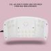 UV LED Nail Lamp 54W - Professional Nail Dryer for Gel Polish - 3 Timers - Home and Salon Use - Buy Online on SooperMarket.com