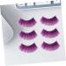 ABOOFAN 9 Pairs False Eyelashes Art Eyelashes Extension Eyelashes Magnetic Full Eye False Lashes Halloween Eyelashes Faux Eyelashes Exaggerative Fake Eyelashes Extend Miss Purple Fluffy - Buy Online on SooperMarket.com