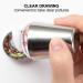 Nail Stamper DIY Nail Art Stamping Tool Nail Stamper Scraper Soft Silicone Clear Stamper Handle Shining Silicone Stamper for Stamped Nail Art(1#) - Buy Online on SooperMarket.com