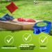 CornStars Cornhole Level - Instant & Accurate Measurements for All Boards & Sets - Improve Your Outdoor Game - Throw Bags Straight - Indoor/Outdoor Blue - Buy Online on SooperMarket.com