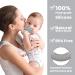 Elephant Baby Teething Toy - Natural Wooden Ring, Food-Grade Silicone, 12+ Months - Buy Online on SooperMarket.com