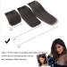 1PC Short Clip In Hair Extensions Clip in Hair Piece 2 Clips Clip in Remy Human Hair Extensions Straight Invisible Hairpin for Thinning Hair Adding Hair Volume(6inch- Dark Brown) - Buy Online on SooperMarket.com