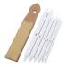 CCINEE Blending Stumps and Torillions Set with Sandpaper Pencil Sharpener for Sketch Drawing Use Pack of 7 #7