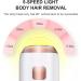 Permanent Painless Laser Hair Removal Device for Women - 999,999 Flashes, 5 Energy Levels, 2 Modes - Ideal for Face, Body, Bikini - Gold+White - Buy Online on SooperMarket.com