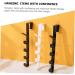 ABOOFAN 2pcs Transparent Hook Over The Door Towel Rack Over The Door Storage Household Coat Hook Coat Rack - Buy Online on SooperMarket.com