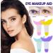 Multifunctional Eye Makeup Aid Crescent Baffle Mascara Eyebrow Tool Eyeliner Shaper Eyeliner Beauty Assistant X6G3 Tool Baffle Pink Size - Buy Online on SooperMarket.com