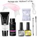 Polygel Nail Kit - All-in-One French Nail Extension Set | Starter Kit for Beginners | 8 Pieces DIY Nail Art Tools - PGP002 - Buy Online on SooperMarket.com
