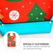 KESYOO Adult Christmas Bib Lovely Tree Pattern Bib Waterproof Bib Old Man Eating Bib for Christmas Holiday Party Supplies - Buy Online on SooperMarket.com
