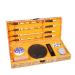 Buart Chinese Calligraphy 10 Pcs Gift Set Sumi Water Writing Brushes Painting Set for Beginners For Chinese Korean Japan Calligraphy (yellow) 10 Count (Pack of 1) Yellow