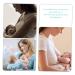Reusable Breast Pads for Women | 4 Set Anti-Galactorrhea Feeding Pads | Spill Prevention & Comfort - Buy Online on SooperMarket.com