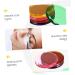 15 Pcs Grafting Eyelash Spacer & Glue Tray - Creative Glass Holder for Eyelash Extensions - 4.4x4.4cm - Buy Online on SooperMarket.com