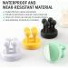 8-Piece Waterproof Toothbrush Holder Set | Adhesive Hooks for Bathroom & Kitchen | No Drilling Required | Funny & Functional Silicone Design - Buy Online on SooperMarket.com