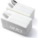 LEKOCH 100 PCs single -way cutlery napkins white Air laid fabric -like napkin pre -folded cutlery bag for wedding Premium quality 43x30 cutlery napkins - 100PCs