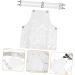BELLIFFY Barber Apron Hair Apron Stylist Apron Hair Cutting Apron Clear Aprons for Hair Stylist Apron for Hair Stylist Salon Aprons for Hair Stylist Hairdresser Apron Adjustable Apron - Buy Online on SooperMarket.com