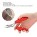 Men's Toenail Cuticle Scissors & File Set for Softening Skin - Red - Buy Online on SooperMarket.com
