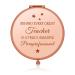 Jielahua Paraeducator Appreciation Gift for Women Thank You Gift for Teaching Assistant Rose Gold Compact Mirror para Teacher Gifts Paraprofessional Gifts for Women Retirement Gift for Teacher s Aide