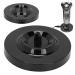 Universal Electric Shaver Charging Stand - Round Shape Replacement Base - Black - Buy Online on SooperMarket.com