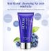 BIOAQUA Natural Herbal Skin Cleanser Blueberry Long Lasting Moisturizing Nourishing Elasticity Hydro-Lipid Balance 100g - Buy Online on SooperMarket.com