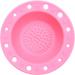 Prakti Silicone Makeup Brush Cleaner Cleaning Tool Cosmetic Pen Holder(Pink) - Buy Online on SooperMarket.com