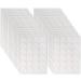 Nicunom 720 Pieces Self-Adhesive Photo Corners Acid Free Photo Mounting Corners for DIY Scrapbook Memory Books  Picture Album  White