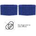 Ymiko Anti Sickness Bands - 1 Pair Nausea Wristbands for Men and Women - Motion Sickness Relief for Travel - Blue - Buy Online on SooperMarket.com