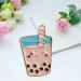 MYOSPARK Boba Milk Tea Brooch Enamel Pin Milk Tea Lover Gift Boba Girl Gift Bubble Tea Tapioca Jewelry Drinks Lover Gift UK Boba Tea Pin - Buy Online on SooperMarket.com