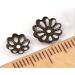500pcs Silver 6mm Flower Bead Caps for Jewelry Making - Beautiful Bead Caps - Buy Online on SooperMarket.com