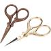 Vintage Crane Scissors Stainless Eyebrow Trim Scissors Beauty Scissors Steel Embroidery Beauty Makeup Scissors for Eyebrows Trim Mustache Beard Trimming Kit Personal Care Removal - Buy Online on SooperMarket.com