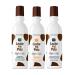 Leche Pal Pelo Rizos/Afro Specialized Shampoo Nourishing Hair Repair Mask Thermalprotectant Champu Especializado Mascarilla Nutritiva Termoprotector 14.9oz-440ml x3 (Set/Kit 14.9oz-440ml x3)