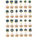Eid Mubarak Cupcake Topper 24PCS Ramadan Cake Toppers Islamic Muslim Party Decorations for Wedding Home Kitchen - Buy Online on SooperMarket.com