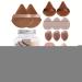 Dranng Make up Sponges - Soft Makeup Sponge | Beauty Sponge & Powder Puff Versatile Wet & Dry Use Long Lasting for Women Light Coffee - Buy Online on SooperMarket.com