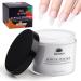 120g/4.23oz Clear Acrylic Powder EBANKU Acrylic Powder Large Capacity Professional Acrylic Nail Powder for Nail Acrylic Extension Nail Carving Long-Lasting No Nail Lamp Needed