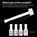 Dip Powder Liquid Brush Set - 10pcs for Base Coat, Top Coat, Activator - Replacement Brushes - Buy Online on SooperMarket.com