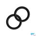 YNR Black Peacock Safety Irons Stirrups - Rubber Rings & Leather Clips Replacement Tabs - 1 Pair - Buy Online on SooperMarket.com