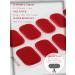 Kalolary 32PCS Red Gel Nail Polish Strips | Waterproof Adhesive Full Wrap Stickers with Nail File and Stick | UV/LED Lamp Required - Buy Online on SooperMarket.com