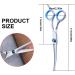 Professional Curved Dog & Cat Grooming Scissors Set - Fur Shears Thinning & Hair Cutting Tools for Pets | International Shipping Available - Buy Online on SooperMarket.com