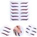 Healvian 12 Pairs Glitter Eyeliner Eyelid Strips Instant Pink Glitter Sticker - Buy Online on SooperMarket.com